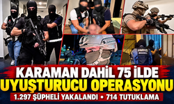 Karaman Dahil 75 İlde Uyuşturucu Operasyonu: 714 Şüpheli Tutuklandı