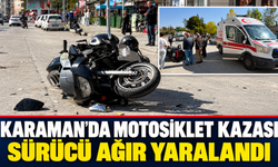 Otomobil ile Motosiklet Kaza Yaptı: 1 Ağır Yaralı