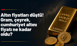Altın fiyatları düştü! 21 Ekim gram, çeyrek, cumhuriyet altını fiyatı ne kadar oldu?