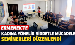 Ermenek’te Kadına Yönelik Şiddetle Mücadele Seminerleri Düzenlendi