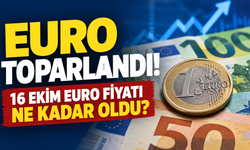 Euro toparlandı! 16 Ekim euro fiyatı ne kadar oldu?
