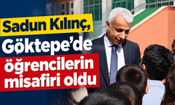 Sadun Kılınç, Göktepe’de öğrencilerin misafiri oldu