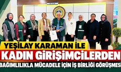 Yeşilay Karaman ile kadın girişimcilerden bağımlılıkla mücadele için iş birliği görüşmesi