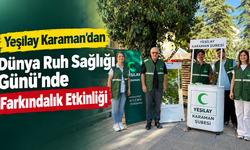 Yeşilay Karaman’dan Dünya Ruh Sağlığı Günü’nde Farkındalık Etkinliği