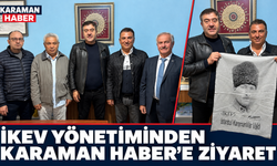 İKEV Yönetiminden Karaman Haber’e Ziyaret