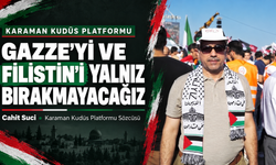 Karaman Kudüs Platformu: “Gazze’yi ve Filistin’i Yalnız Bırakmayacağız”
