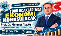 Prof. Dr. Mehmet Alagöz Karaman’da Konferans Verecek