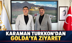 Karaman TURKKON’dan GOLDA’ya Ziyaret