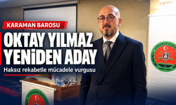 Karaman Baro Başkanı Oktay Yılmaz Yeniden Aday
