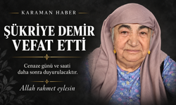 Şükriye Demir Vefat Etti