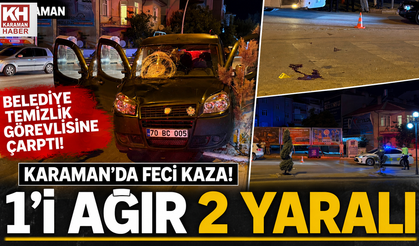 Karaman’da Feci Kaza: 1’i Ağır 2 Yaralı