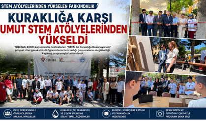 Özel Gereksinimli Öğrenciler STEM ile Kuraklığa Dikkat Çekti