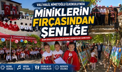 Minik Ressamların Eserleri Büyük Beğeni Topladı