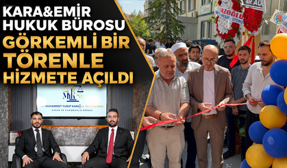 Kara&Emir Hukuk Bürosu Görkemli Bir Törenle Hizmete Açıldı