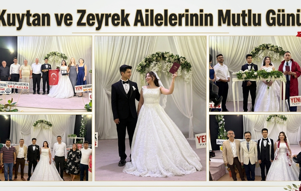 Kuytan ve Zeyrek Ailelerinin Mutlu Günü