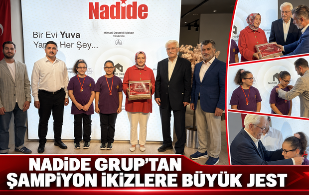 Nadide Grup’tan TEKNOFEST Dünya İkincisi İkizlere Anlamlı Jest