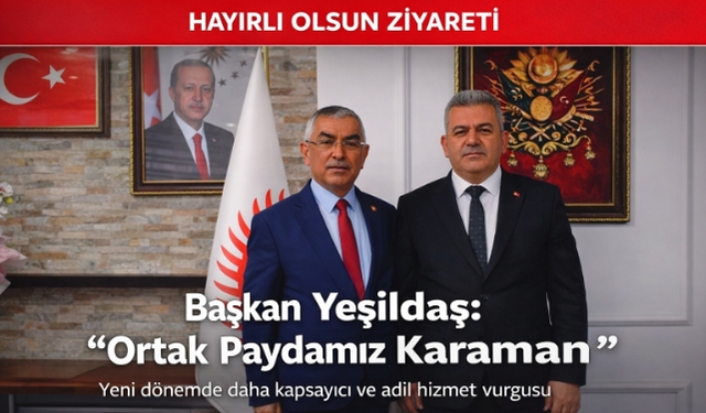 YEŞİLDAŞ'TAN NET MESAJ: "ADALETLİ VE KAPSAYICI HİZMET"