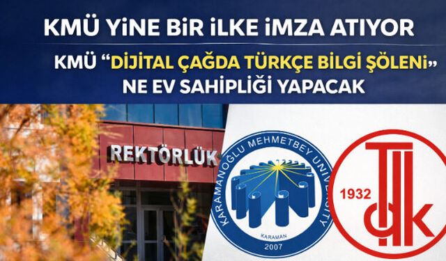 KMÜ YİNE BİR İLKE İMZA ATIYOR