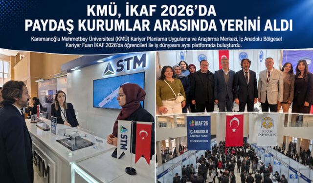 KMÜ, İKAF 2026"da Paydaş Kurumlar Arasında Yerini Aldı