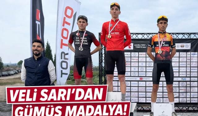 VELİ SARI'DAN GÜMÜŞ MADALYA!
