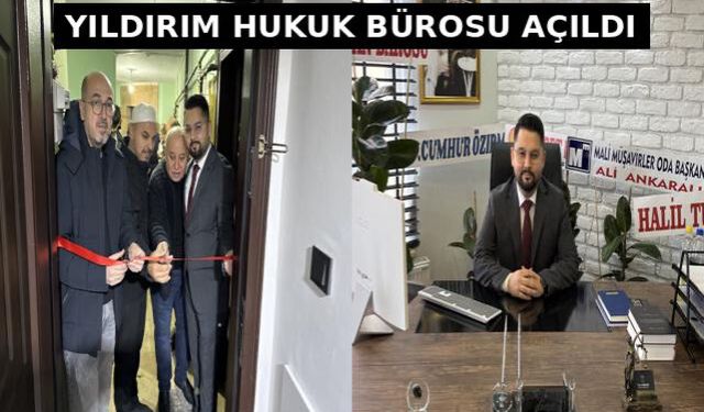KARAMAN"DA YENİ HUKUK BÜROSU AÇILDI: YILDIRIM HUKUK & DANIŞMANLIK HİZMETE GİRDİ