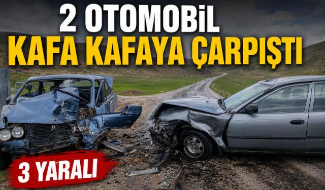 Berendi Köyünde Kafa Kafaya Çarpışma: 3 Yaralı