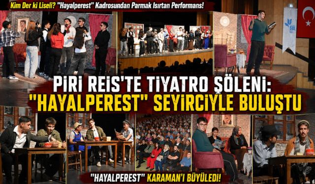 Kim Der ki Liseli? "Hayalperest" Kadrosundan Parmak Isırtan Performans!