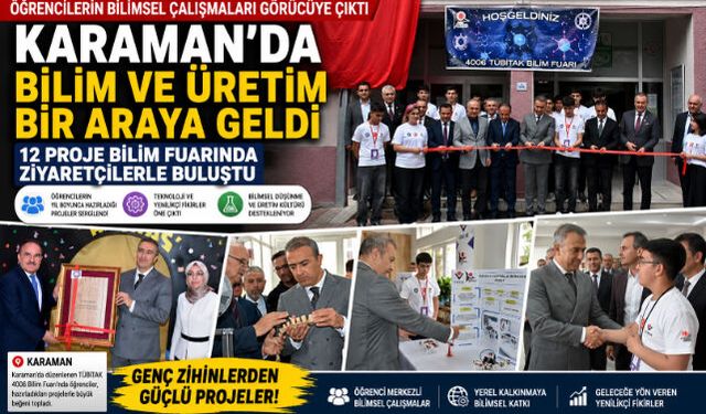 Öğrencilerin Bilimsel Çalışmaları Görücüye Çıktı