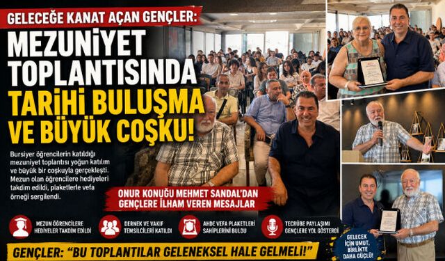 Geleceğe Kanat Açan Gençler Mezuniyet Toplantısında İKEV"de Buluştu