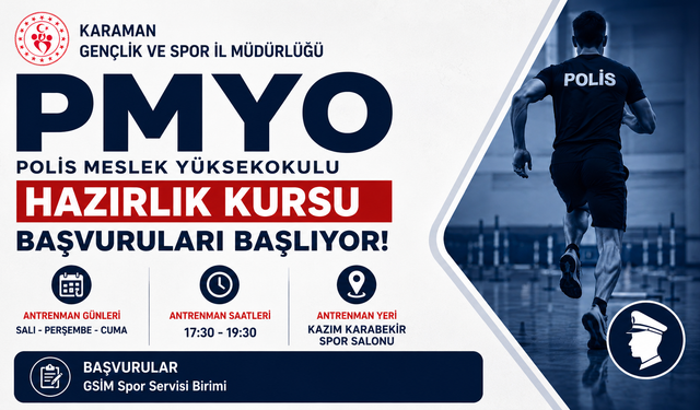 PMYO HAZIRLIK KURSU İÇİN BAŞVURULAR BAŞLIYOR