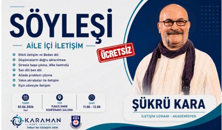 Karaman"da Etkili İletişim ve Sunum Teknikleri Programı Semineri