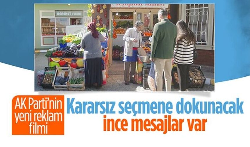 AK Parti'den sosyal medyaya damga vuran reklam: Yine AK Parti mi be abi