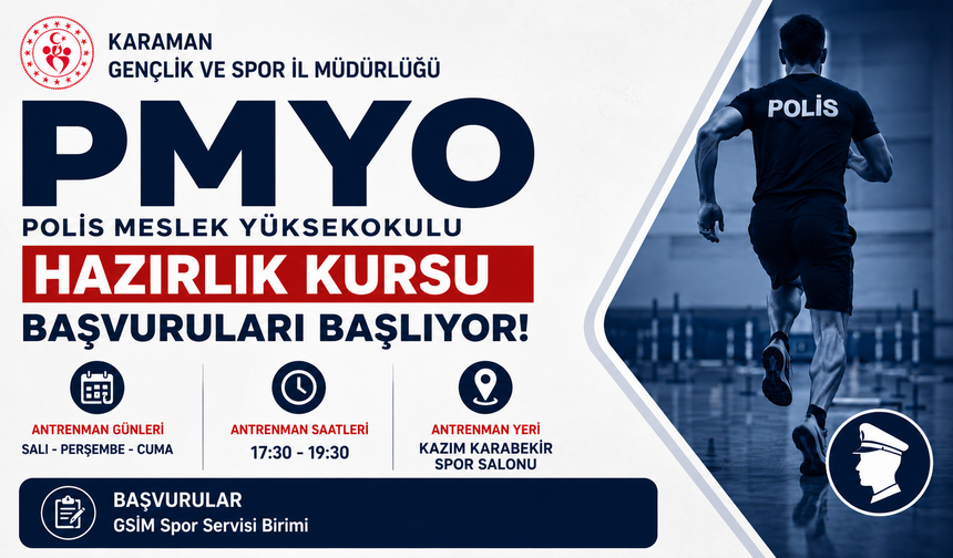 PMYO HAZIRLIK KURSU İÇİN BAŞVURULAR BAŞLIYOR