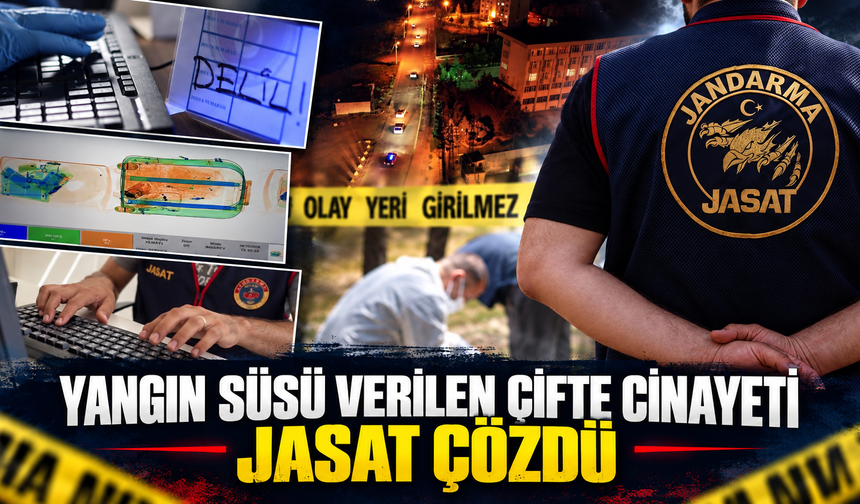 Yangın Süsü Verilen Çifte Cinayet X-Ray Görüntüleriyle Çözüldü