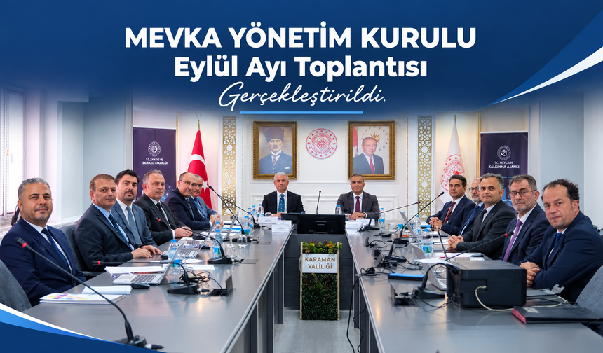 MEVKA Yönetim Kurulu Eylül Ayı Toplantısı Gerçekleştirildi