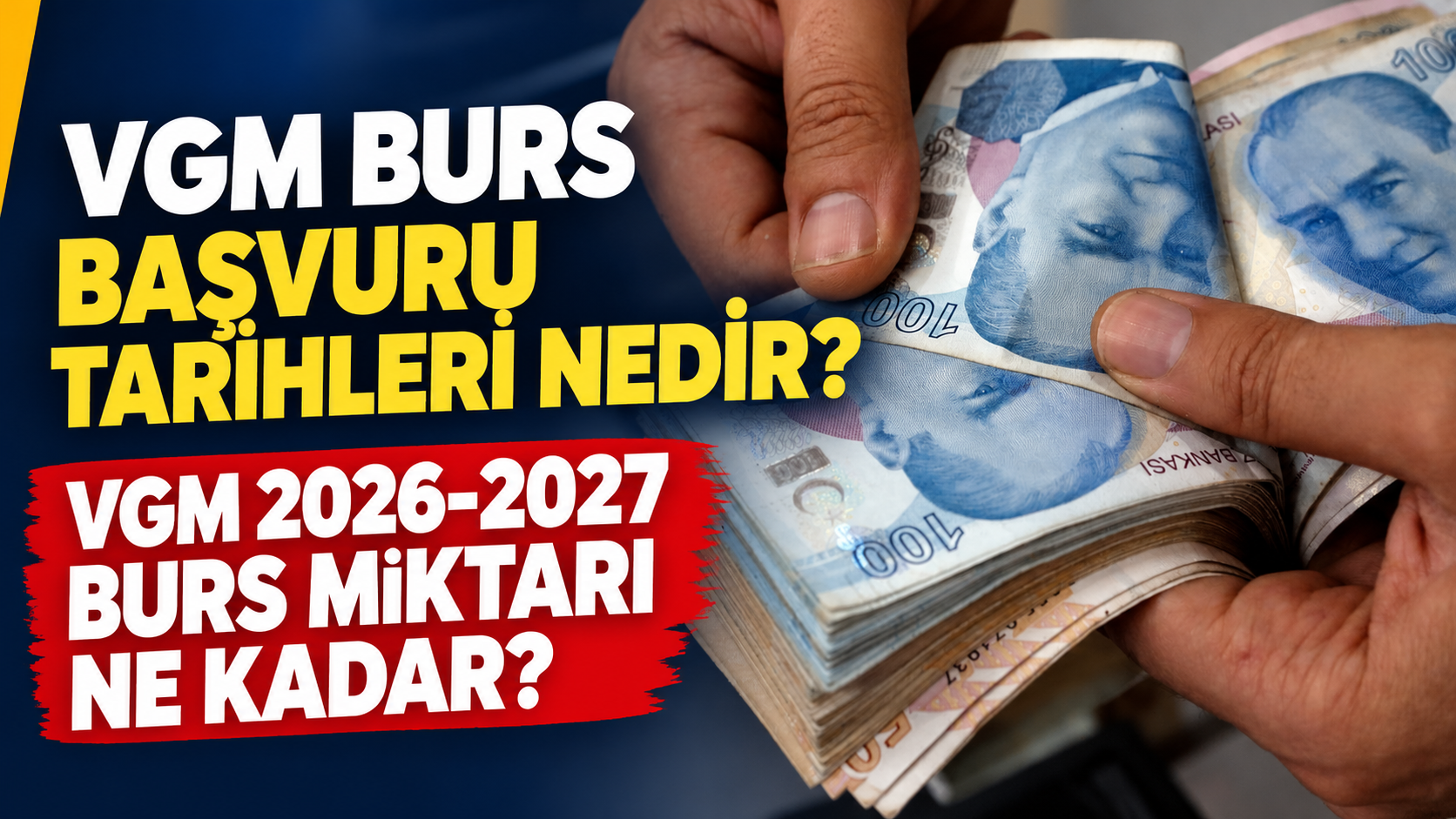 VGM burs başvuru tarihleri nedir? VGM 2026-2027 burs miktarı ne kadar?